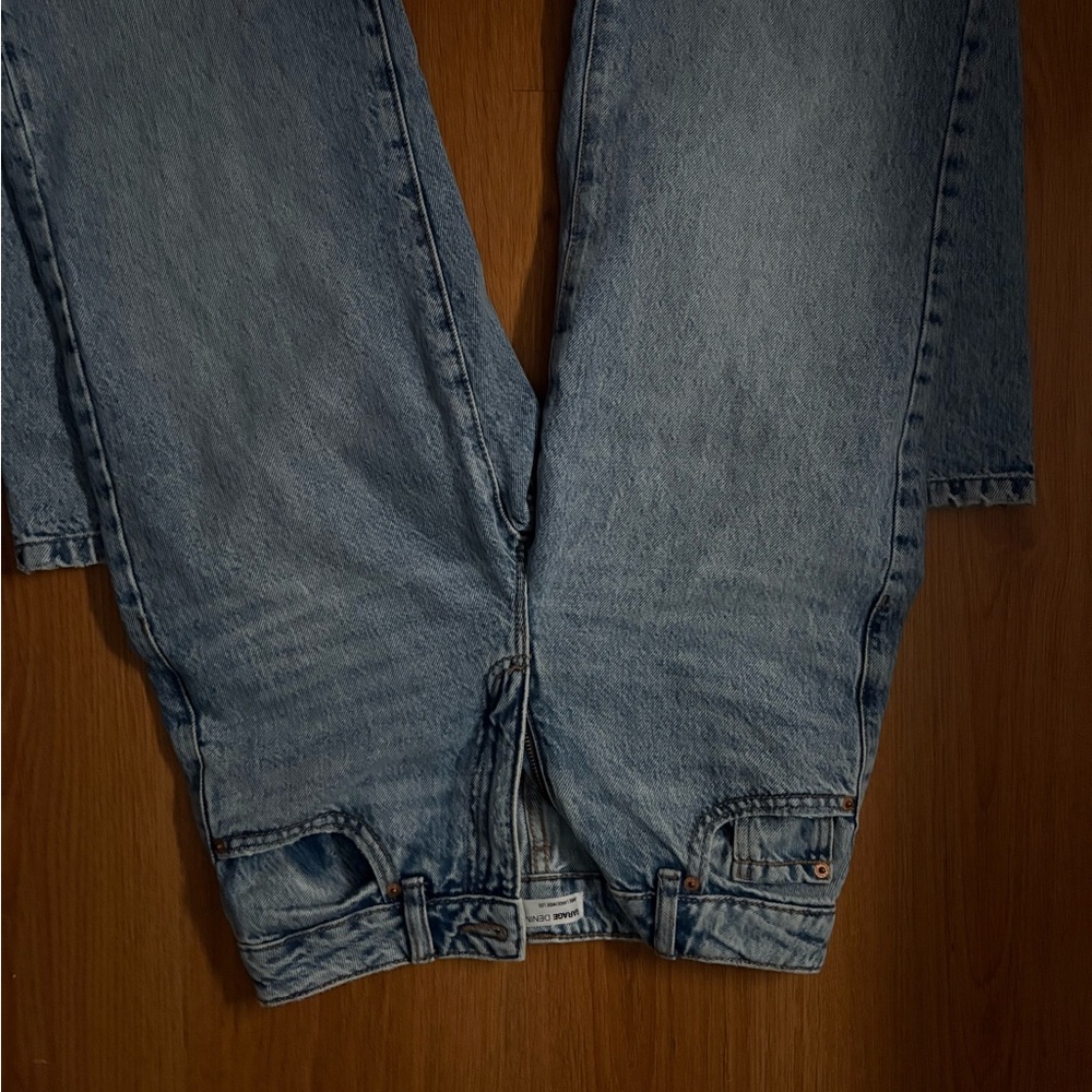 Garage Blue Straight Jeans Classic Denim